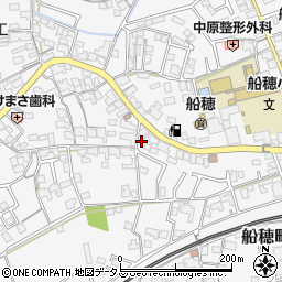 岡山県倉敷市船穂町船穂1747-6周辺の地図