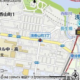 浅香山町３周辺の地図