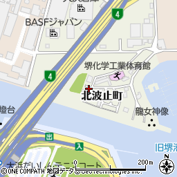 大阪府堺市堺区北波止町38-6周辺の地図