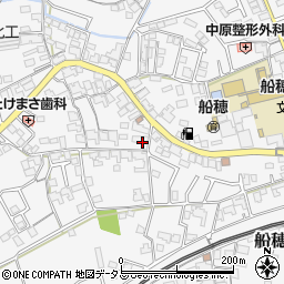 岡山県倉敷市船穂町船穂1768周辺の地図