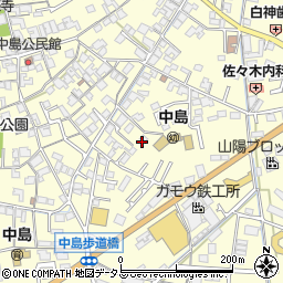 岡山県倉敷市中島720周辺の地図