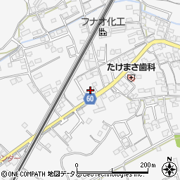 岡山県倉敷市船穂町船穂2510周辺の地図