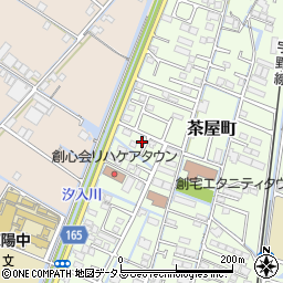 岡山県倉敷市茶屋町2109-14周辺の地図