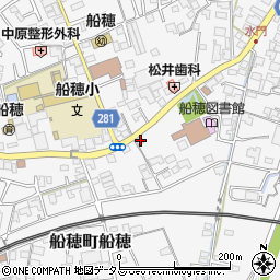 岡山県倉敷市船穂町船穂1721周辺の地図
