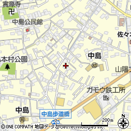 岡山県倉敷市中島690周辺の地図