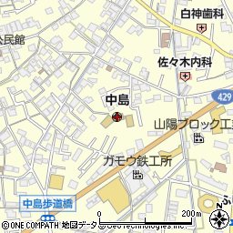 倉敷市立　中島幼稚園周辺の地図