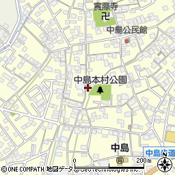 岡山県倉敷市中島594周辺の地図
