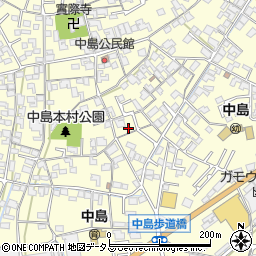 岡山県倉敷市中島347周辺の地図