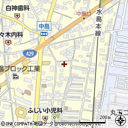 岡山県倉敷市中島2276周辺の地図