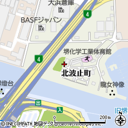 大阪府堺市堺区北波止町38周辺の地図
