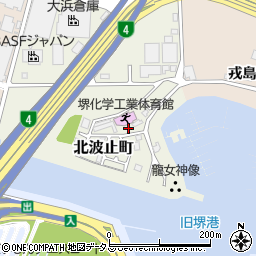 大阪府堺市堺区北波止町7周辺の地図