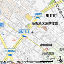 三重県松阪市川井町1280-1周辺の地図