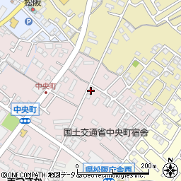 三重県松阪市中央町625-1周辺の地図