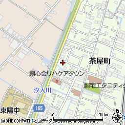 岡山県倉敷市茶屋町2108周辺の地図