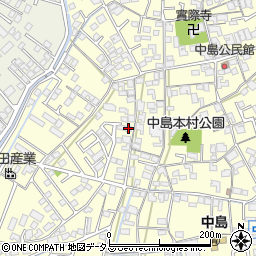 岡山県倉敷市中島579周辺の地図