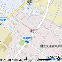 東海労働金庫　松阪ローンセンター周辺の地図
