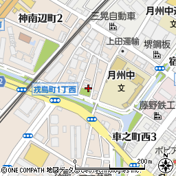 太子橋公園周辺の地図