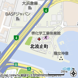 大阪府堺市堺区北波止町30周辺の地図