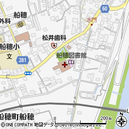 倉敷市船穂公民館周辺の地図
