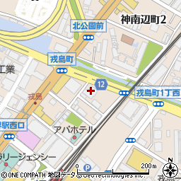 南海バス株式会社　堺営業所周辺の地図