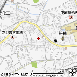 岡山県倉敷市船穂町船穂2616周辺の地図