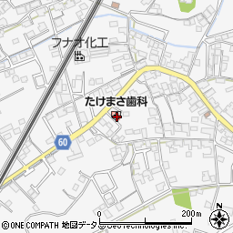 岡山県倉敷市船穂町船穂1825周辺の地図