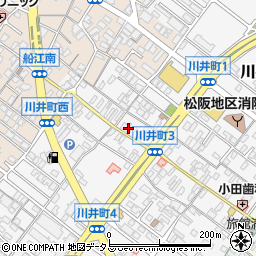 三重県松阪市川井町2639周辺の地図