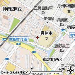 大阪府堺市堺区神南辺町1丁14周辺の地図