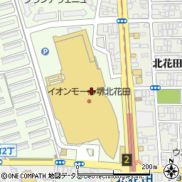 とんかつ和幸 イオンモール堺北花田店周辺の地図