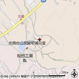岡山県岡山市南区北浦653周辺の地図