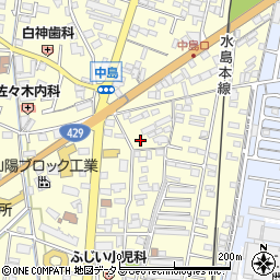 岡山県倉敷市中島2280周辺の地図