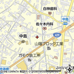 岡山県倉敷市中島706周辺の地図