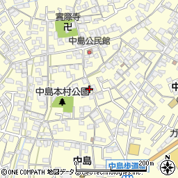 岡山県倉敷市中島604周辺の地図