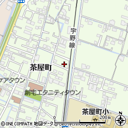 岡山県倉敷市茶屋町1730-17周辺の地図