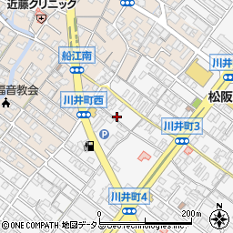 三重県松阪市川井町2684-2周辺の地図