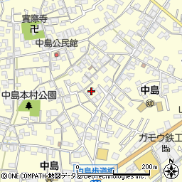 岡山県倉敷市中島344周辺の地図