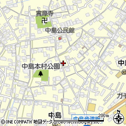 岡山県倉敷市中島348周辺の地図