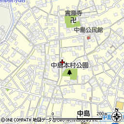 岡山県倉敷市中島538周辺の地図