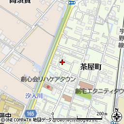 岡山県倉敷市茶屋町2112-11周辺の地図