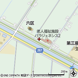 岡山県岡山市南区藤田1732周辺の地図