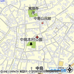 岡山県倉敷市中島601周辺の地図