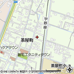 岡山県倉敷市茶屋町1730-19周辺の地図