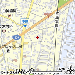 岡山県倉敷市中島2281周辺の地図