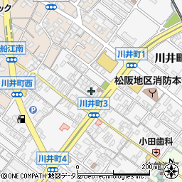 三重県松阪市川井町1286周辺の地図