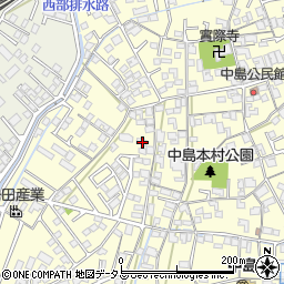 岡山県倉敷市中島563周辺の地図