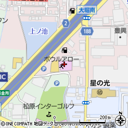 ＡＲＲＯＷ松原店周辺の地図