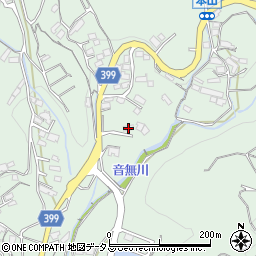 広島県府中市本山町866周辺の地図