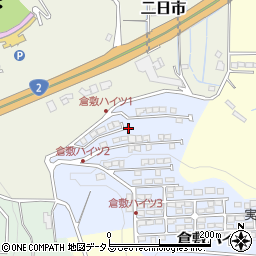 岡山県倉敷市倉敷ハイツ1周辺の地図