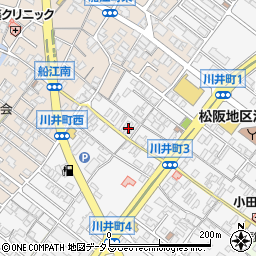三重県松阪市川井町2645周辺の地図