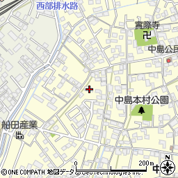岡山県倉敷市中島574周辺の地図